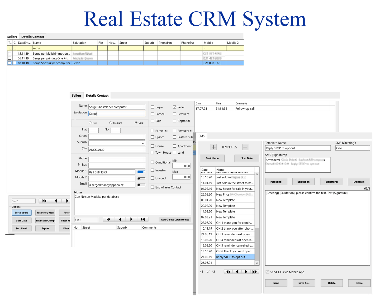 Real Estate CRM System